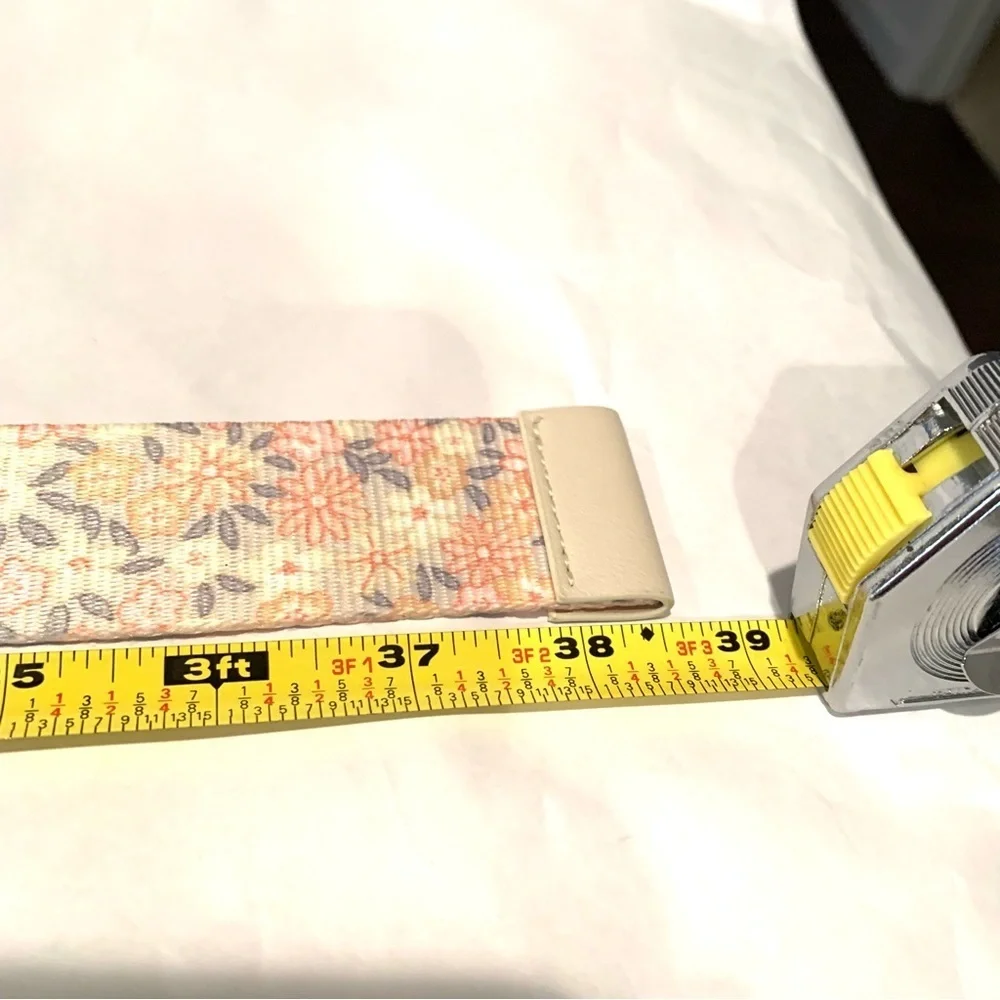 Wild fable floral cottage core fabric belt NWT